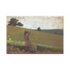 91638-11.jpg The Green Hill by Winslow Homer Standard Canvas