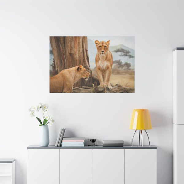 91638-112.jpg Female Lion Standard Canvas