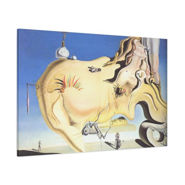 91638-120.jpg The Big Masturbator by Salvador Dali Standard Canvas