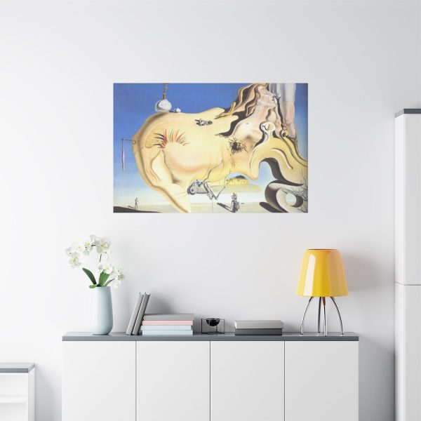 91638-122.jpg The Big Masturbator by Salvador Dali Standard Canvas