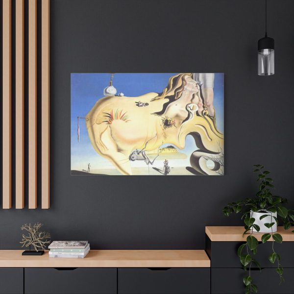 91638-123.jpg The Big Masturbator by Salvador Dali Standard Canvas