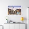 Swans Reflecting Elephants by Salvador Dali Standard Canvas