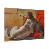 91638-130.jpg A Hound and a Bearded Collie by John Frederick Herring Standard Canvas