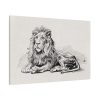 91638-155.jpg Vintage Lion Illustration by Albert Edelfelt Standard Canvas