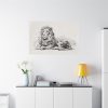 91638-157.jpg Vintage Lion Illustration by Albert Edelfelt Standard Canvas