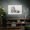 91638-159.jpg Vintage Lion Illustration by Albert Edelfelt Standard Canvas