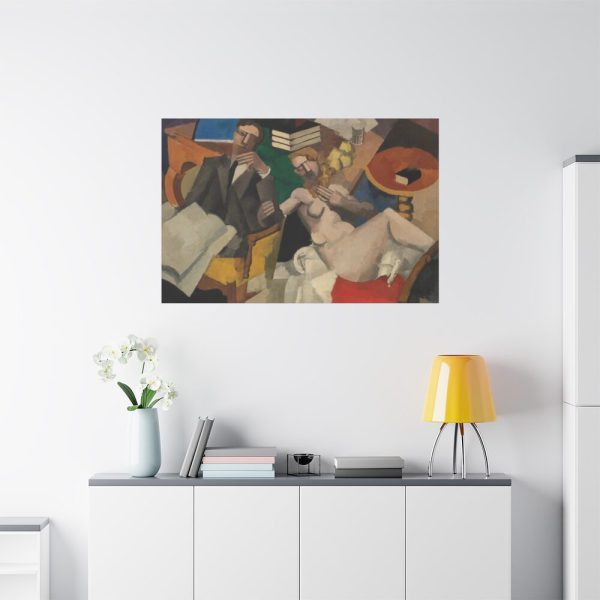 Married Life (La Vie conjugale) by Roger de La Fresnaye Standard Canvas