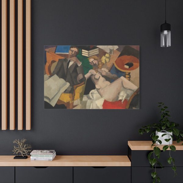 Married Life (La Vie conjugale) by Roger de La Fresnaye Standard Canvas