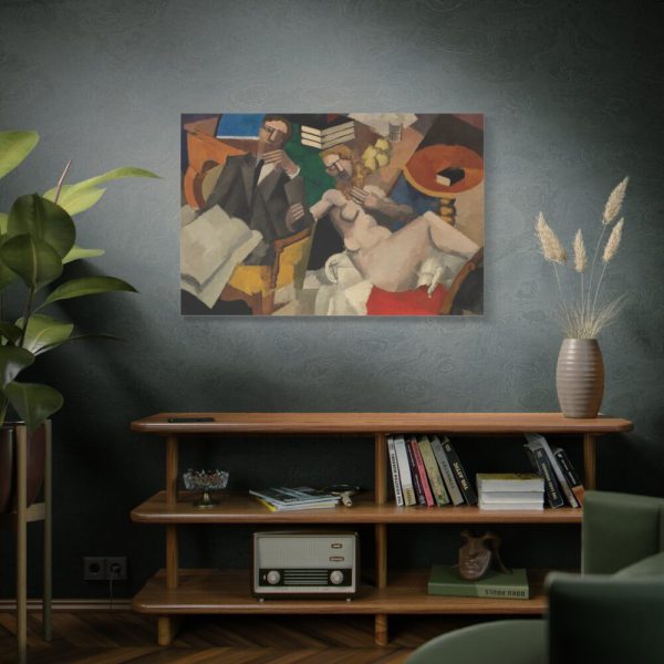 Married Life (La Vie conjugale) by Roger de La Fresnaye Standard Canvas