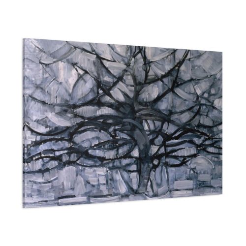 Piet Mondrian's Gray Tree Standard Canvas