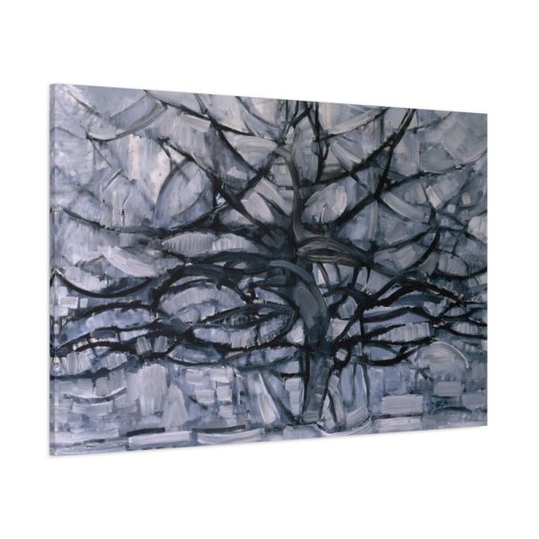 Piet Mondrian's Gray Tree Standard Canvas