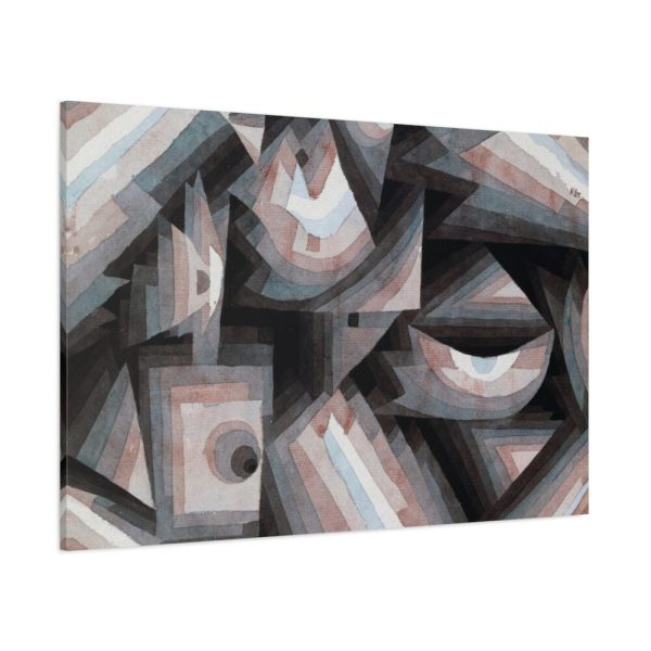 91638-175.jpg Crystal Gradation by Paul Klee Standard Canvas