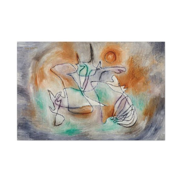 91638-181.jpg Howling Dog by Paul Klee Standard Canvas