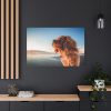 91638-198.jpg Brown Puppy on the Beach Standard Canvas