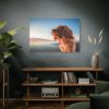 91638-199.jpg Brown Puppy on the Beach Standard Canvas