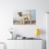Portrait of Edwin Vom Rath’s Pug by Conradijn Cunaeus Standard Canvas