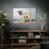 Portrait of Edwin Vom Rath’s Pug by Conradijn Cunaeus Standard Canvas