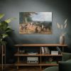 91638-209.jpg Nine Greyhounds in a Landscape by Jacques–Laurent Agasse Standard Canvas