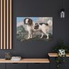 91638-213.jpg Brown and White Norfolk or Water Spaniel by George Stubbs Standard Canvas
