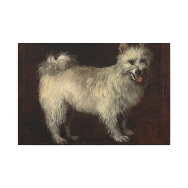 91638-216.jpg Spitz Dog by Thomas Gainsborough Standard Canvas