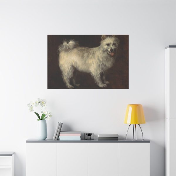 91638-217.jpg Spitz Dog by Thomas Gainsborough Standard Canvas