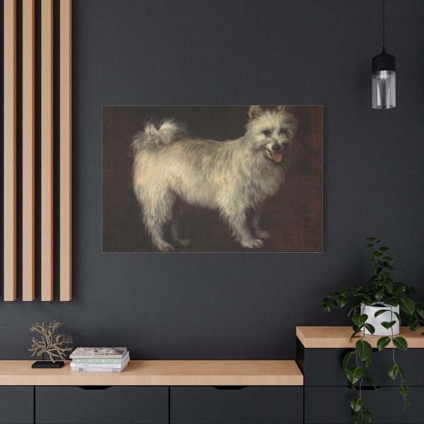 91638-218.jpg Spitz Dog by Thomas Gainsborough Standard Canvas