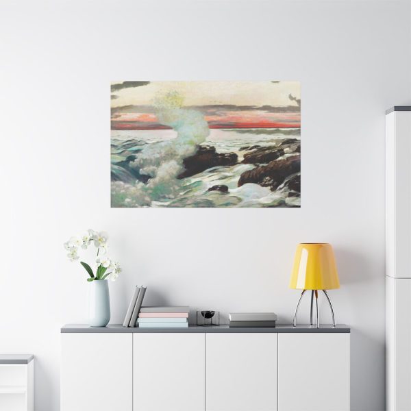 West Point, Prout's Neck by Winslow Homer Standard Canvas