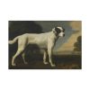 91638-221.jpg White Dog Painting By George Stubbs Standard Canvas