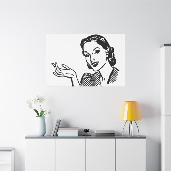 91638-227.jpg Beautiful Women in Line Art Standard Canvas