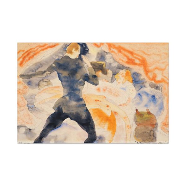 91638-246.jpg The Girl with the Golden Eyes by Charles Demuth Standard Canvas