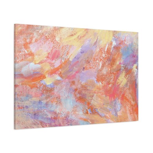Colorfull Abstract Art Standard Canvas
