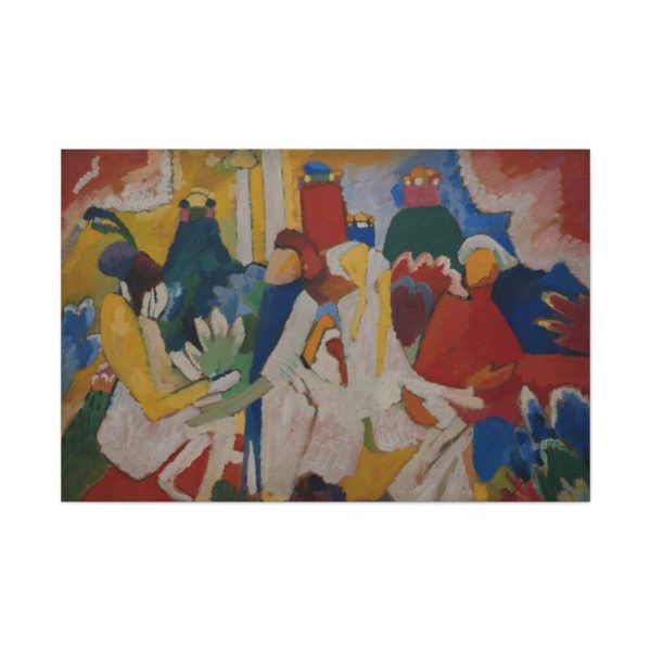 91638-271.jpg Oriental by Wassily Kandinsky Standard Canvas