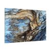 91638-285.jpg Abstract Texture in Light Brown and Blue Standard Canvas