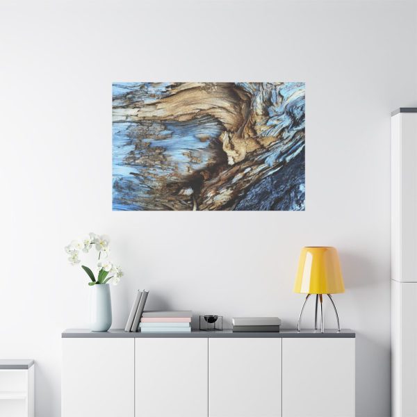 91638-287.jpg Abstract Texture in Light Brown and Blue Standard Canvas