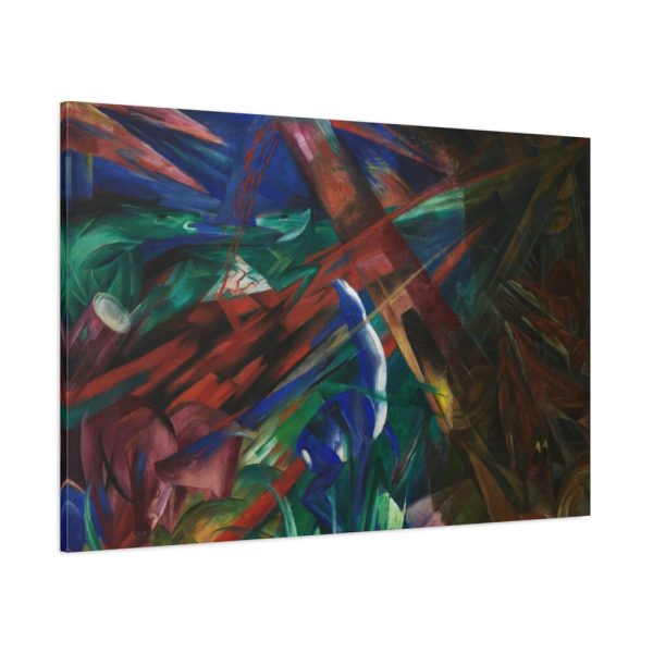 91638-290.jpg Animal Fates by Franz Marc Standard Canvas