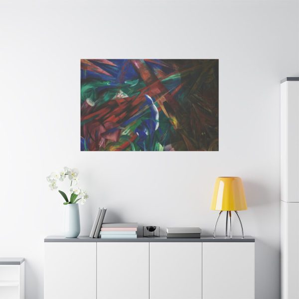 91638-292.jpg Animal Fates by Franz Marc Standard Canvas