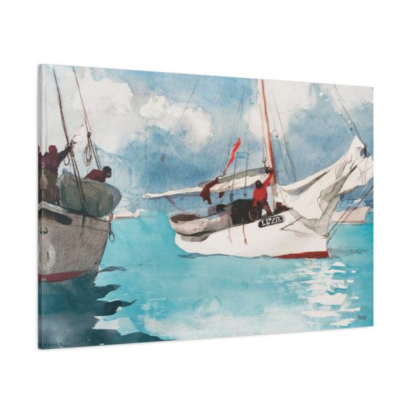 Fishing Boats, Key West by Winslow Homer Standard Canvas