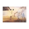Enchanted Beach with Three Fluid Graces by Salvador Dali Standard Canvas