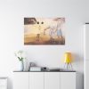 Enchanted Beach with Three Fluid Graces by Salvador Dali Standard Canvas