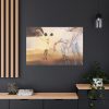 Enchanted Beach with Three Fluid Graces by Salvador Dali Standard Canvas