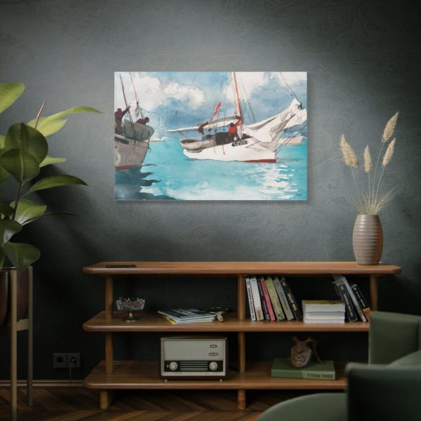 Fishing Boats, Key West by Winslow Homer Standard Canvas