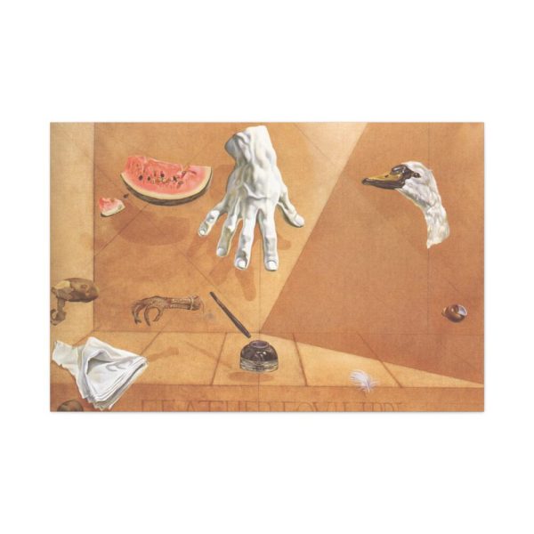 Feather Equilibrium by Salvador Dali Standard Canvas