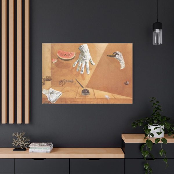Feather Equilibrium by Salvador Dali Standard Canvas