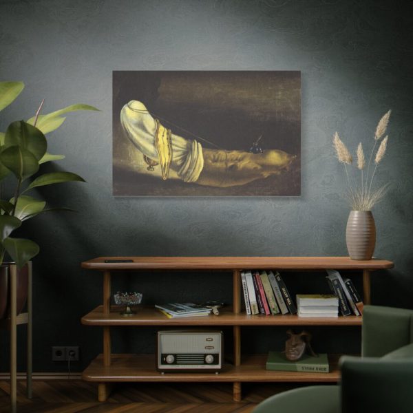 Anthropomorphic bread by Salvador Dali Standard Canvas