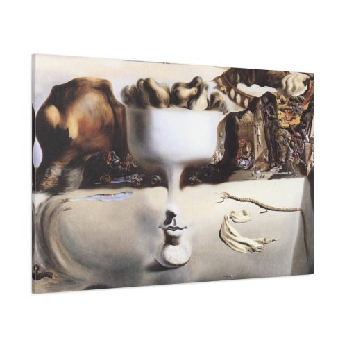 91638-370.jpg Apparition of Face and Fruit Dish on a Beach by Salvador Dali Standard Canvas