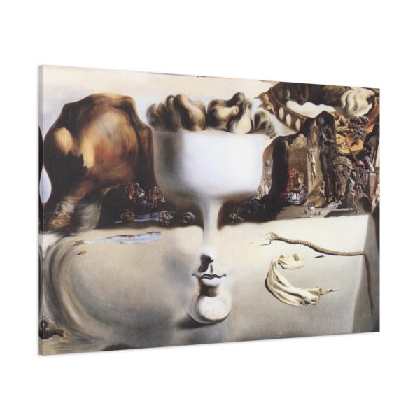 91638-370.jpg Apparition of Face and Fruit Dish on a Beach by Salvador Dali Standard Canvas