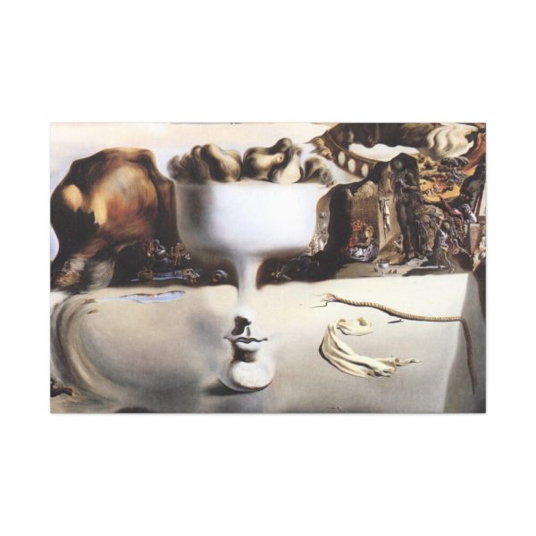 91638-371.jpg Apparition of Face and Fruit Dish on a Beach by Salvador Dali Standard Canvas