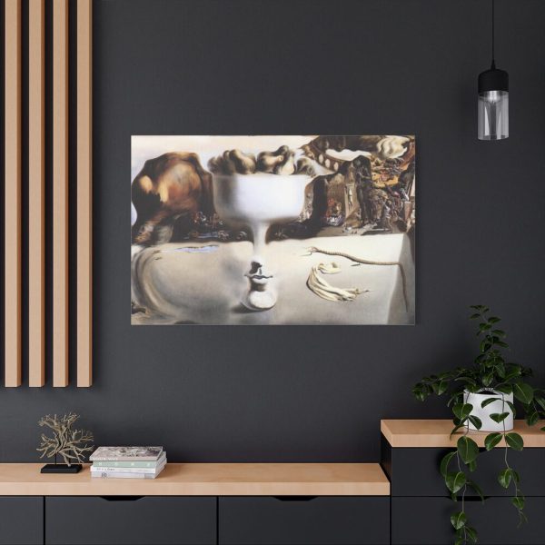 91638-373.jpg Apparition of Face and Fruit Dish on a Beach by Salvador Dali Standard Canvas