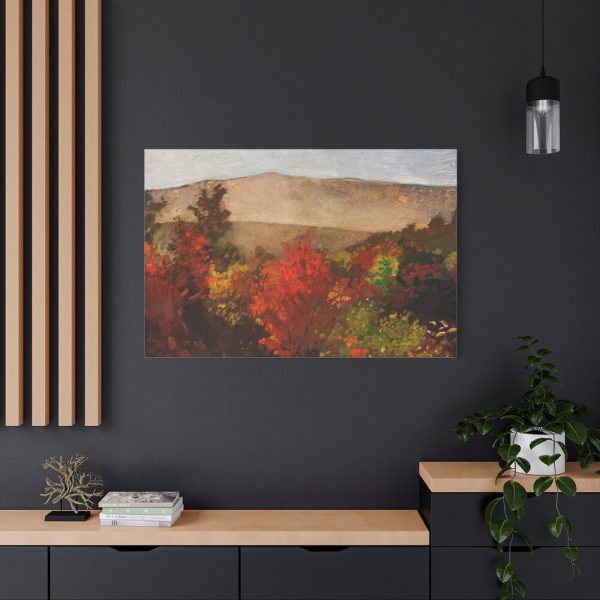 91638-38.jpg Autumn Treetops by Winslow Homer Standard Canvas
