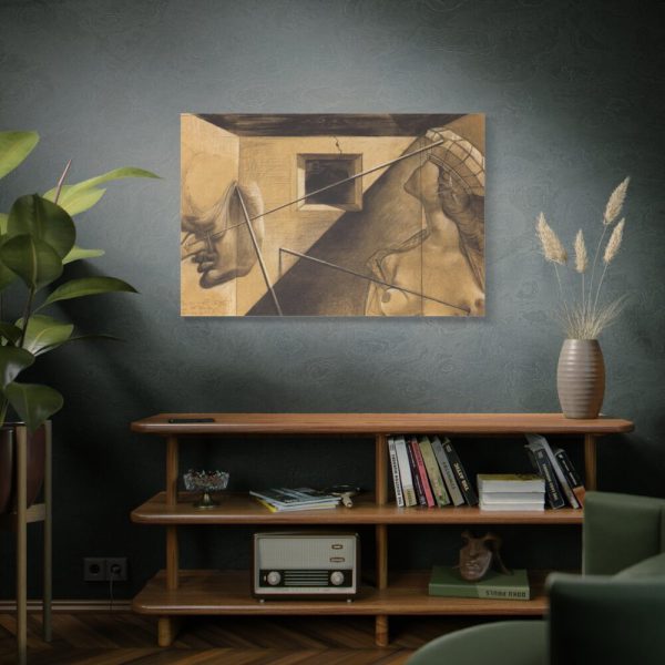 Queen Salome By Salvador Dali Standard Canvas